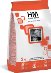 Наша Марка сухой корм для кошек с цыпленком и рисом 15 кг. 